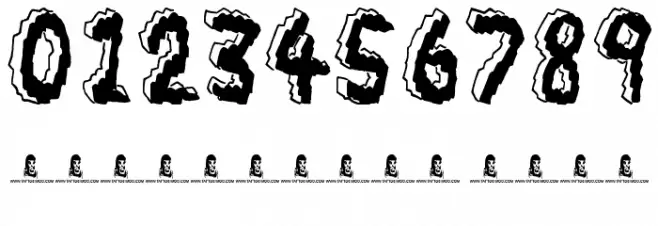 Bedrock Font OTHER CHARS