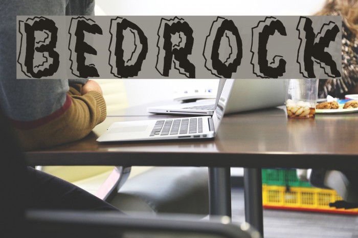 Bedrock Font examples