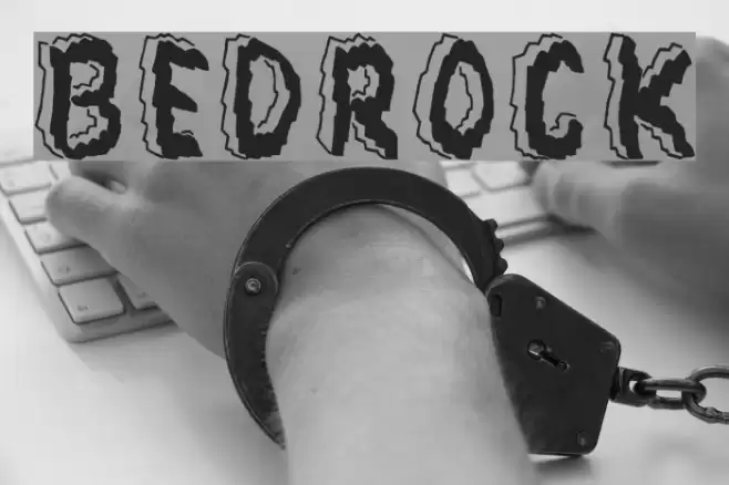 Bedrock Font examples