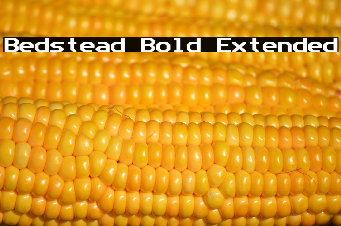Bedstead Bold Extended Example 1