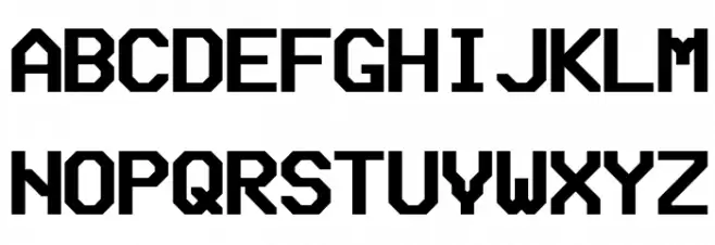 Bedstead Bold Font Litere mari