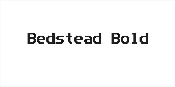 Bedstead Bold Logo