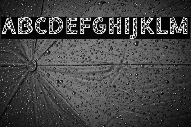 Bee Dotty Regular フォント examples