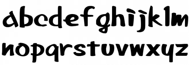 Bee Marker Ink Font LOWERCASE