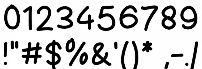 Bee Paradise Font OTHER CHARS