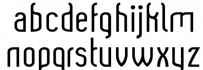 Bee Ridge Demo Caratteri MINUSCOLO