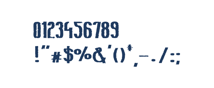 Bee Ridge Vintage Semi-condensed Bold Other Characters