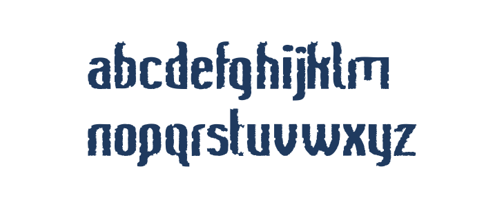 Bee Ridge Vintage Semi-condensed Bold Lowercase