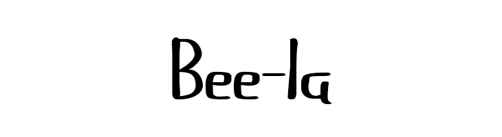 Bee-la  font caratteri gratis