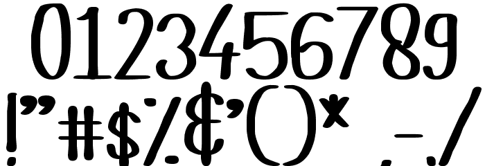 Bee-la Font OTHER CHARS