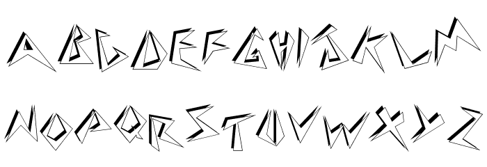 BeeBopp Font LOWERCASE