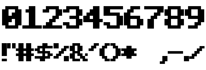 Beeb Mode One 字体 其它煤焦