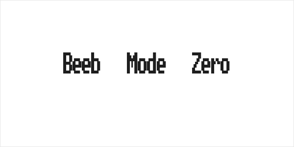 Beeb Mode Zero Logo