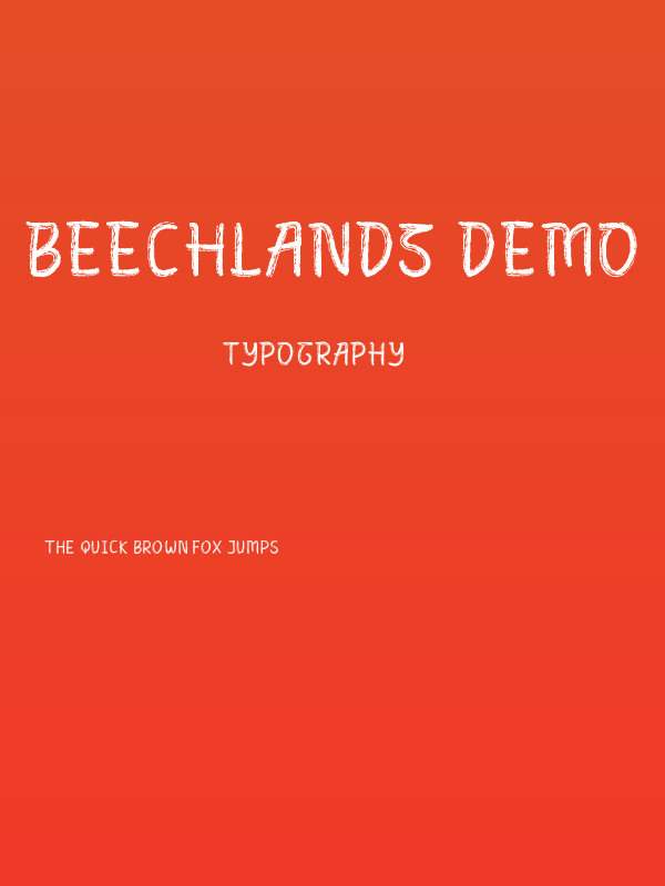 Beechlands Demo Poster