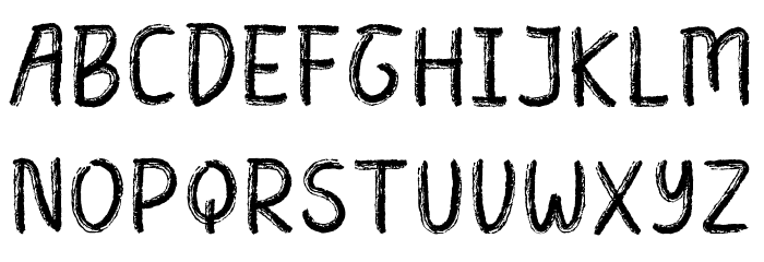Beechlands Demo Font LOWERCASE