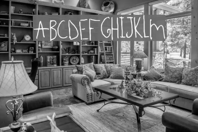 Beedey Font examples