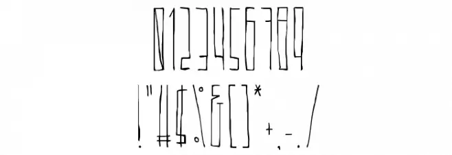 Beeeer Font OTHER CHARS