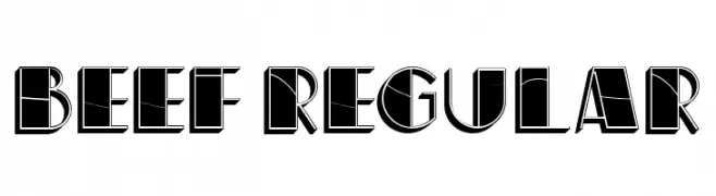 Beef Regular  Frei Schriftart Herunterladen