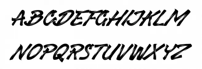 Beef Schriftart Groß