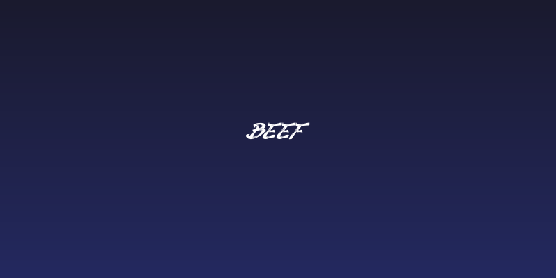 Beef Social Header