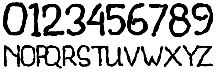 Beegal Bold Demo Font OTHER CHARS