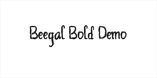 Beegal Bold Demo Logo
