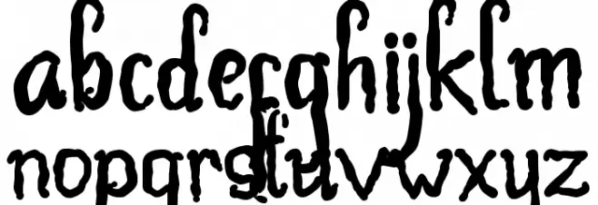 Beegal Bold Demo フォント 小文字
