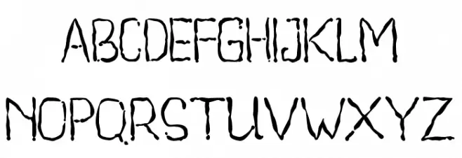 Beegal 字体 大写