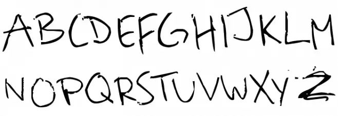 Beehives Are Sticky Schriftart Groß
