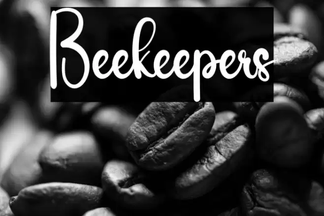 Beekeepers Font examples