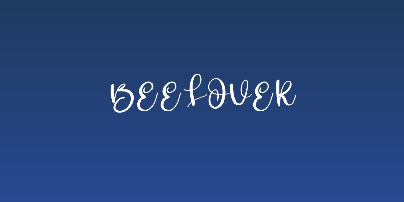 Beelover Social Header
