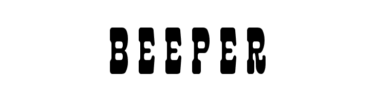 Beeper  免费字体下载