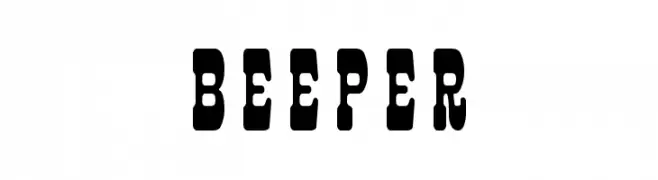 Beeper  नि: शुल्क फ़ॉन्ट्स डाउनलोड