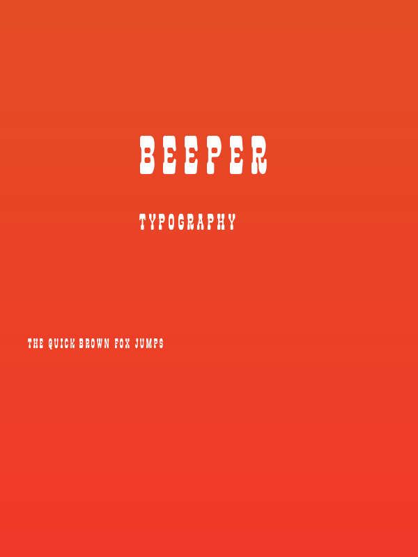 Beeper Poster