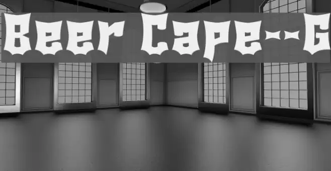 Beer Cape__G Шрифта examples