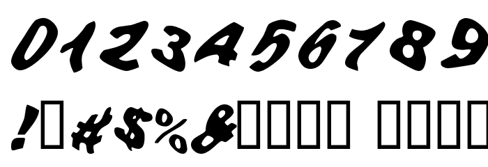 Beer Goggles Font OTHER CHARS