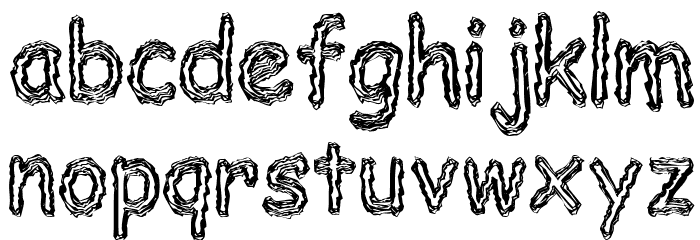 BeerGlass Font LOWERCASE