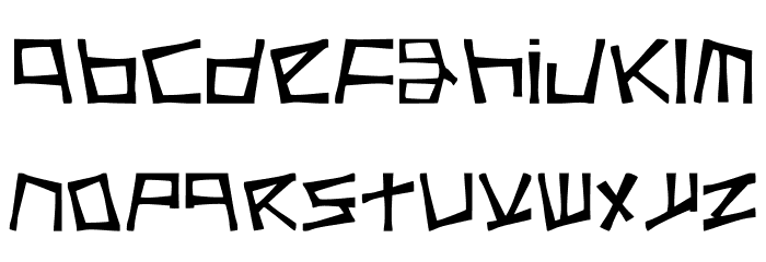Beerbar Regular Font LOWERCASE