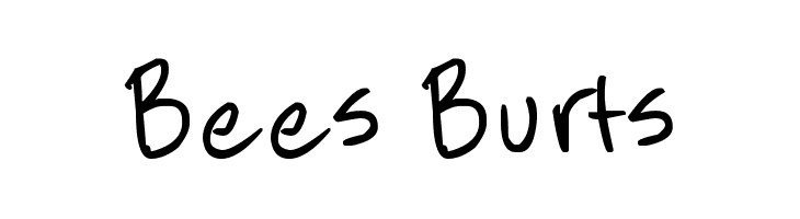 Bees Burts Font