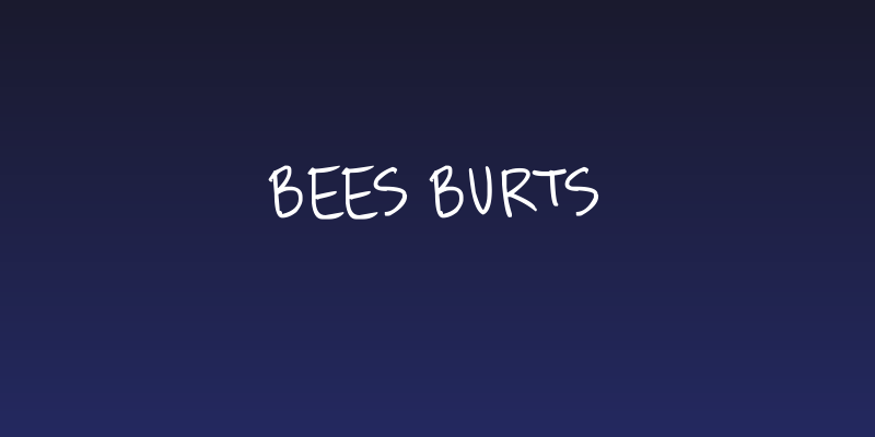 Bees Burts Social Header