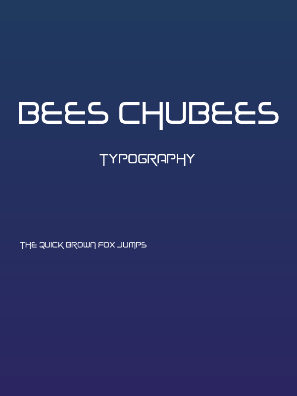 Bees Chubees Poster
