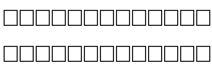 BeesWax Normal Font LOWERCASE