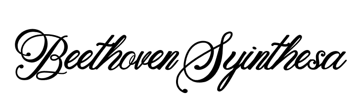 Beethoven Syinthesa  Free Fonts Download