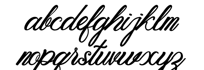 Beethoven Syinthesa Font LOWERCASE