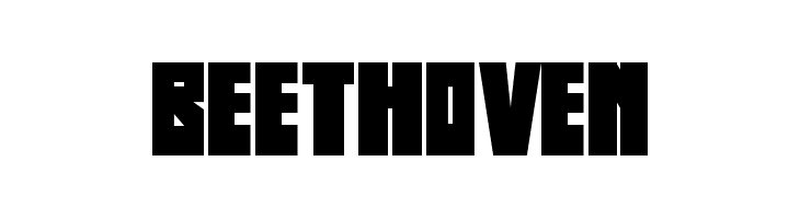 Beethoven Font