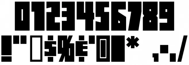 Beethoven フォント その他の文字
