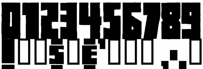 BeethovenRough Font OTHER CHARS