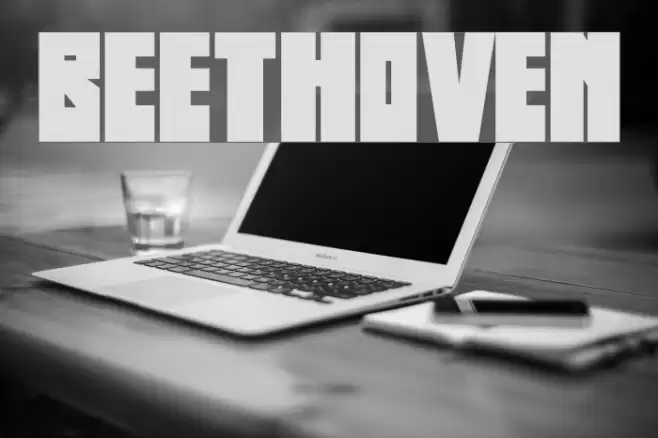 Beethoven フォント examples