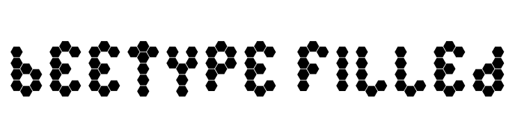 Beetype Filled  Free Fonts Download