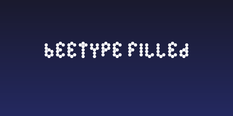 Beetype Filled Social Header